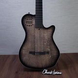 Godin MultiAc Grand Concert SA Nylon String Acoustic-Electric Guitar - Trans Black - CHUCKSCLUSIVE - #26317988