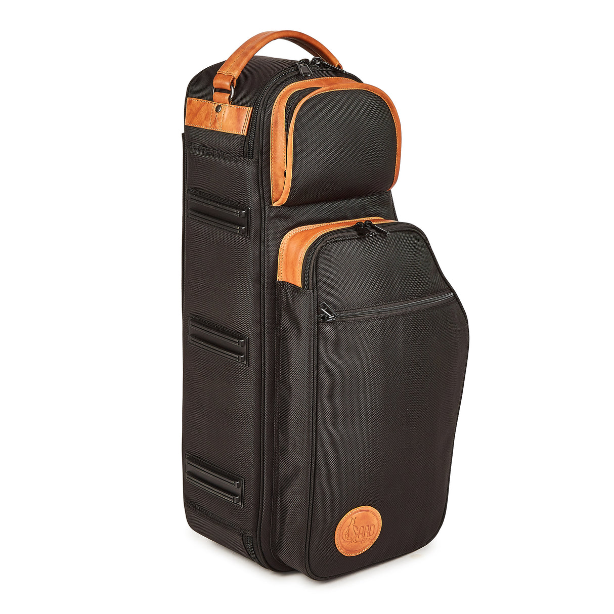 GARD 121-ESK Elite Alto and Soprano Double Saxophone Gig Bag - Black Cordura