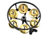 Meinl THH1B-BK Professional Series Hi-Hat Tambourine Brass Jingles