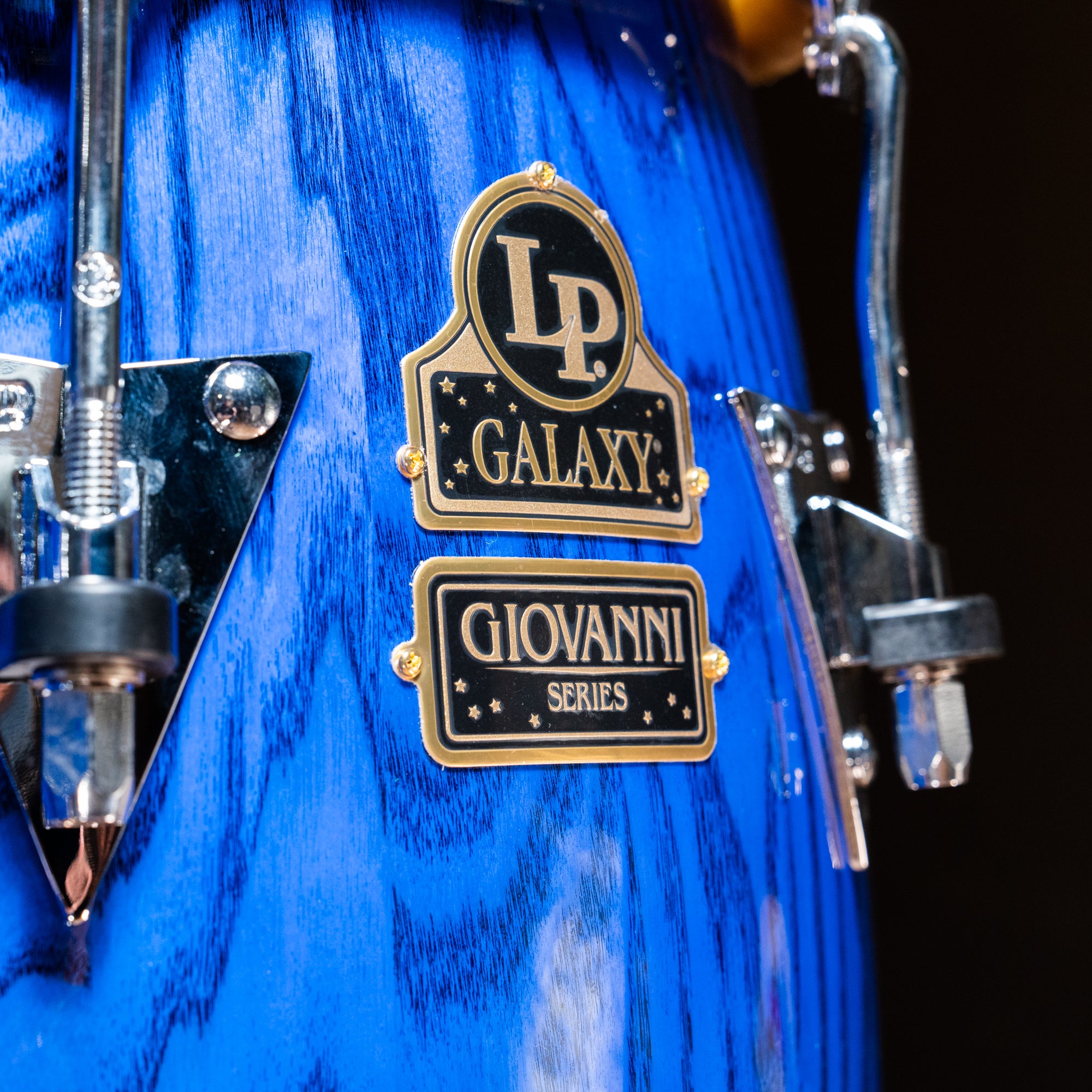 LP Galaxy Giovanni 3-Piece Conga Set - Blue Ash - CHUCKSCLUSIVE