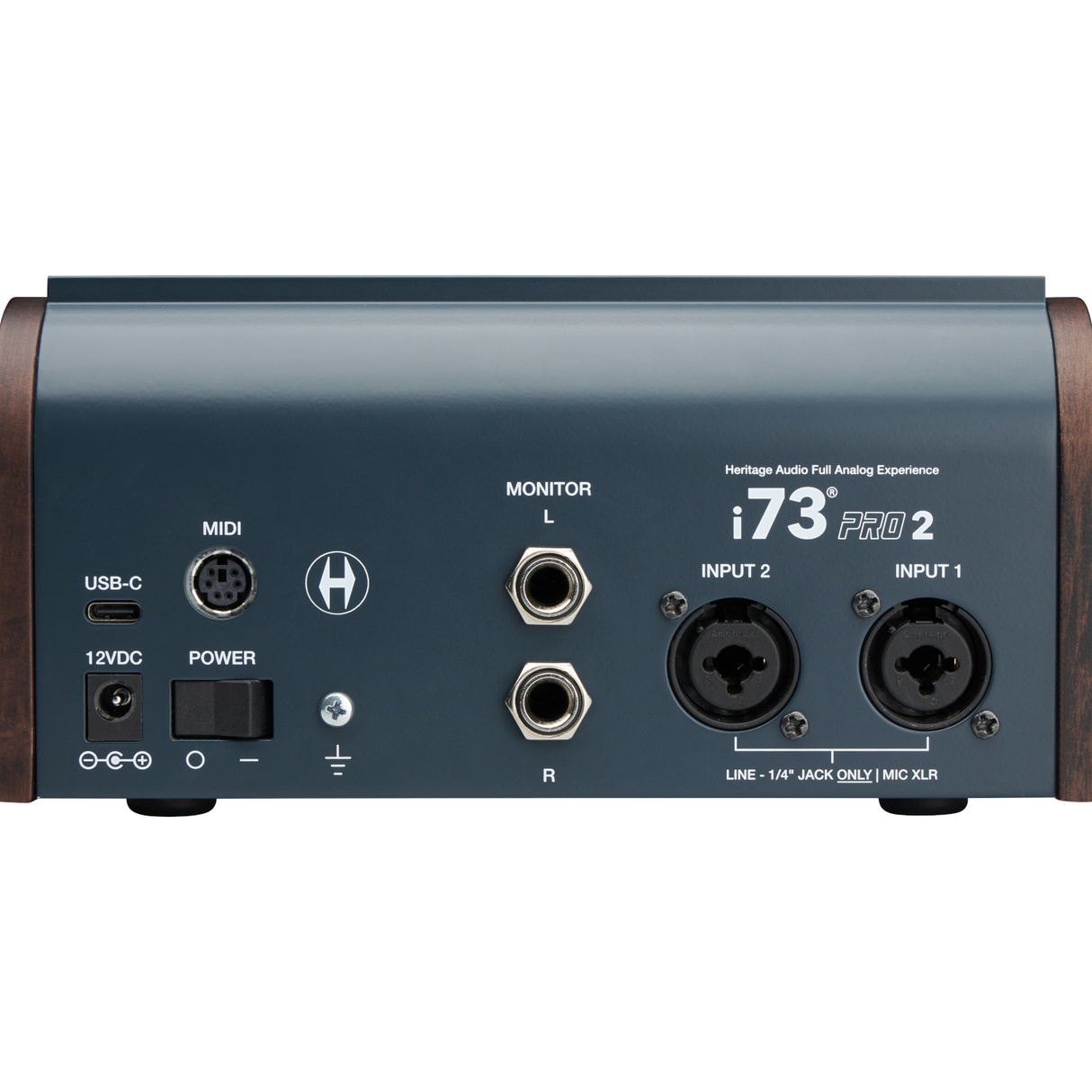 Heritage Audio i73 Pro 2 2x4 USB-C Interface with 2x 73-Style Preamps - Preorder
