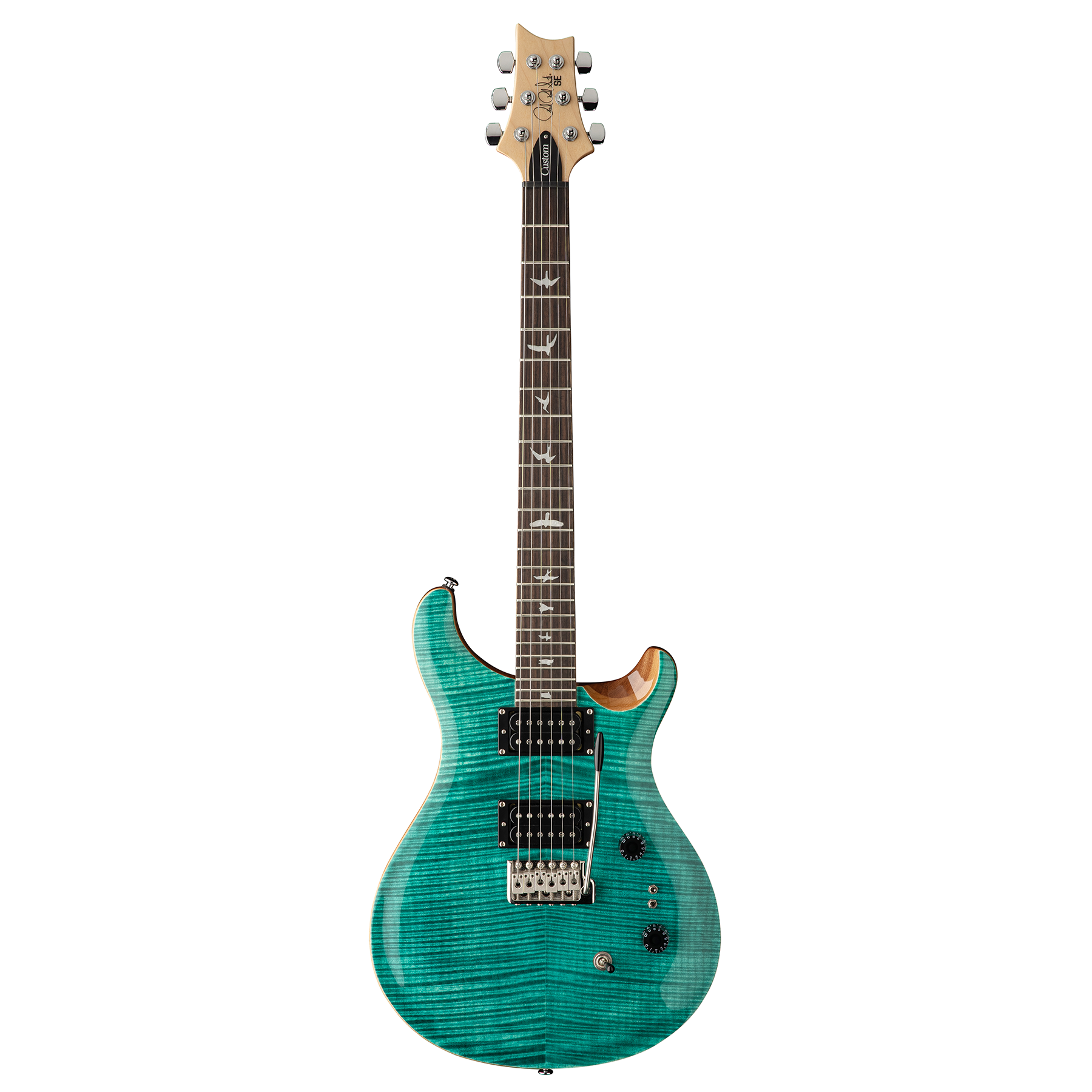 PRS SE Custom 24-08 Electric Guitar - Turquoise – Chuck Levin's PRS SE Custom 24-08 Electric Guitar - Turquoise – Chuck Levin's