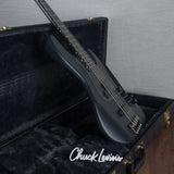 Brubaker USA Performance Series JXB-5 Electric Bass Guitar - Black Satin - #001-23