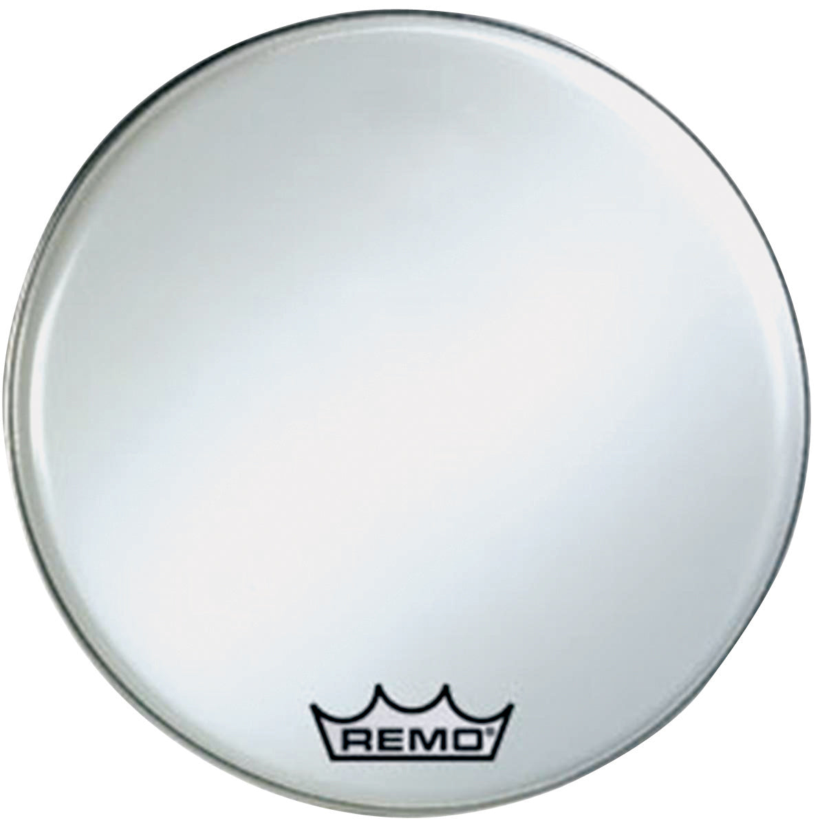 Remo 30" Smooth White Crimplock Ambassador Marching Bass Drum Head