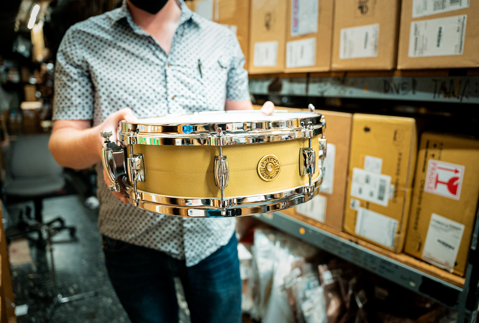 Gretsch 4.25 x 14-Inch Gergo Borlai Signature Snare Drum