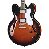 Epiphone Bonehead Riviera Semi-Hollow Electric Guitar - Dark Tobacco Sunburst