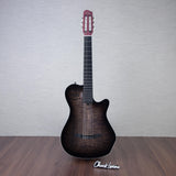 Godin MultiAc Grand Concert SA Nylon String Acoustic-Electric Guitar - Trans Black - CHUCKSCLUSIVE - #25313344