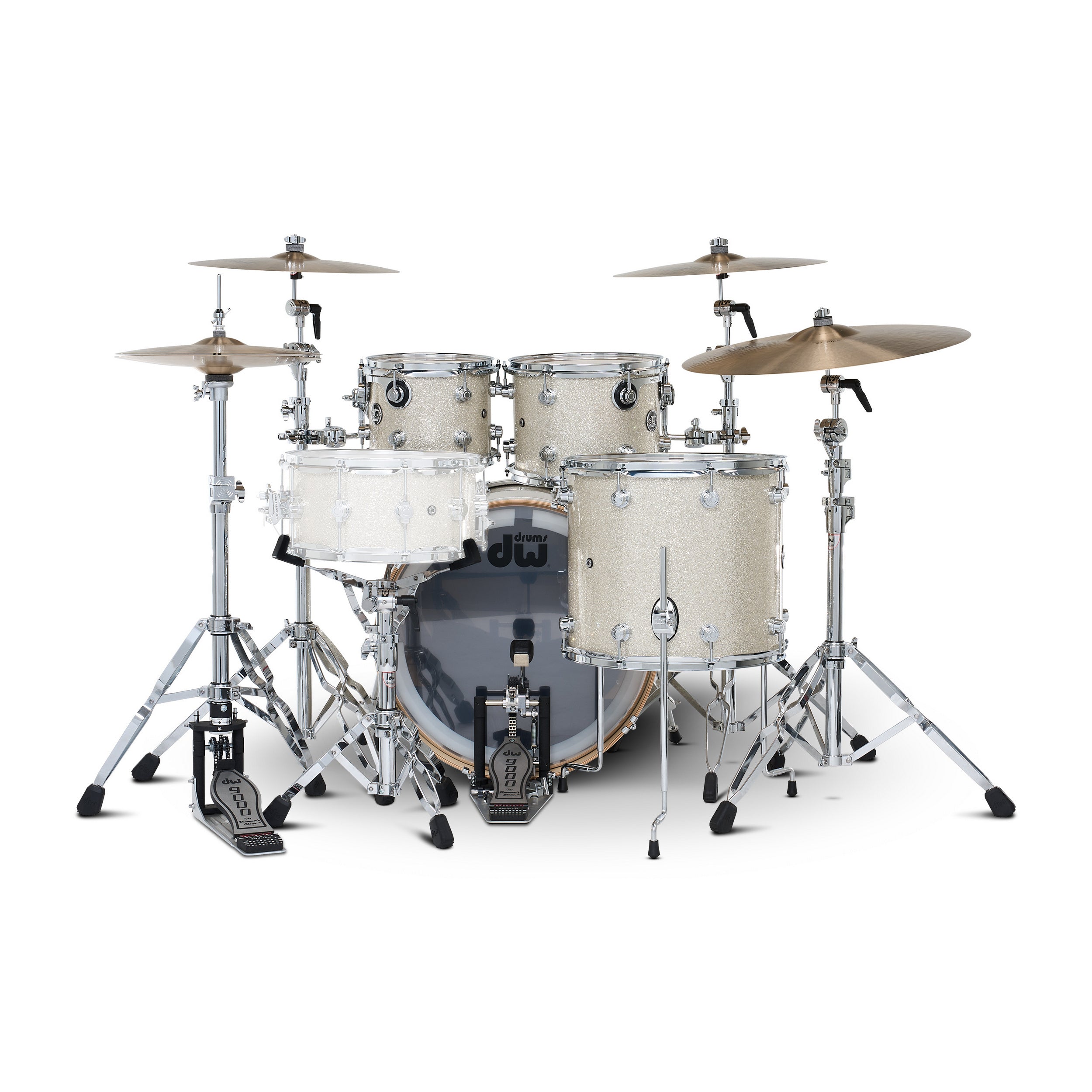 DW Performance Series 4-Piece Shell Pack - Broken Glass – Chuck
