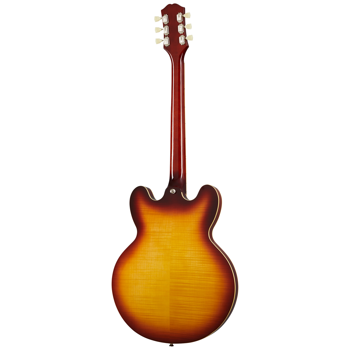 Epiphone ES-335 Figured Semi-Hollow Body Electric Guitar - Raspberry Burnt Tea