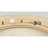 LP 18 x 4-Inch Tunable Bendir Frame Drum - Black-to-Natural Fade