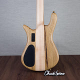 Spector Euro 5 LT Solid Korina Wings 5-String Electric Bass Guitar - Natural Satin - CHUCKSCLUSIVE - #NB23463