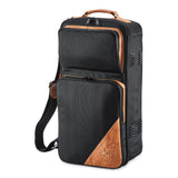 GARD 5-ECSK Elite Triple Trumpet Gig Bag - Black Cordura with Leather Trim