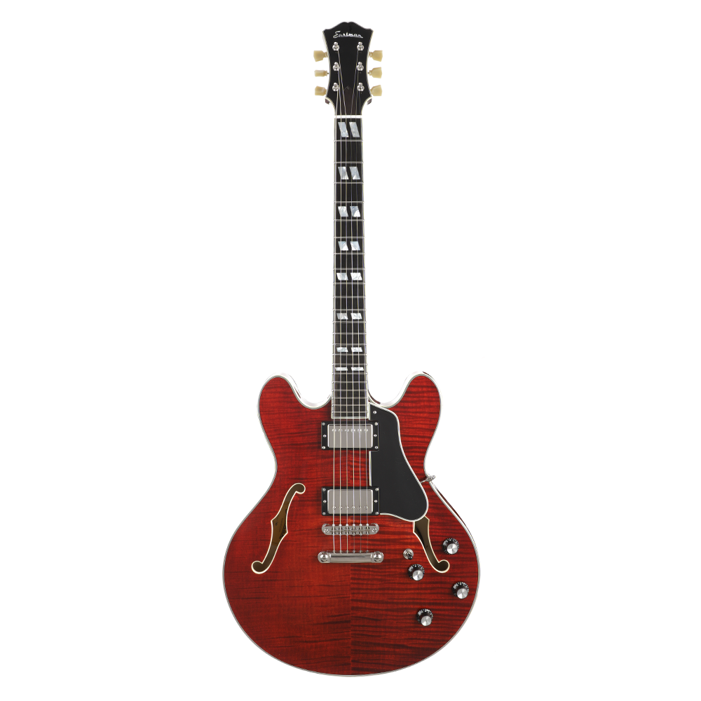 Eastman T486 Thinline Hollow Body Electric Guitar - Classic Finish - New