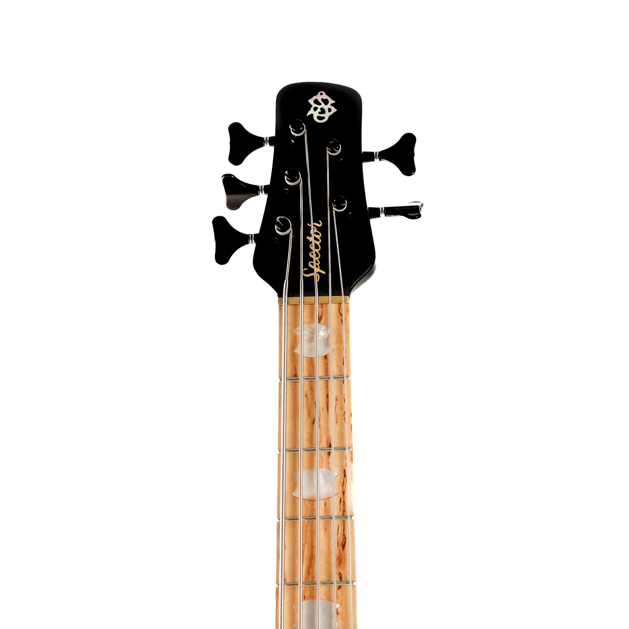 Spector USA Custom NS-5XL 5-String Bass Guitar - Alien Glow