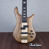 Spector Euro 5 LT Solid Korina Wings 5-String Electric Bass Guitar - Natural Satin - CHUCKSCLUSIVE - #NB23507