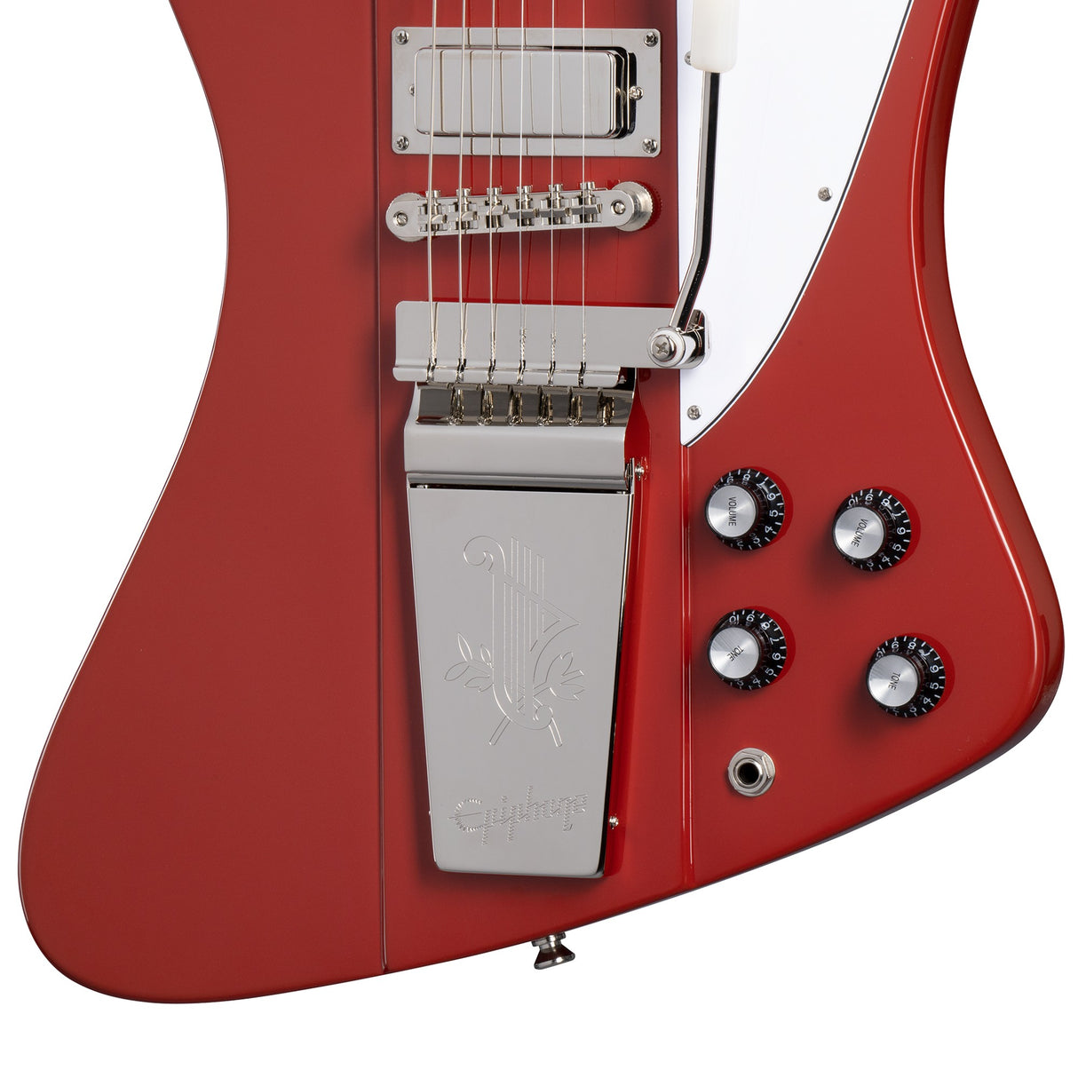Epiphone 1963 Firebird V Electric Guitar - Ember Red - Mint, Open Box