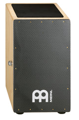 Meinl CAJ1CA-M Modern Snare Cajon with Carbon Finish Frontplate