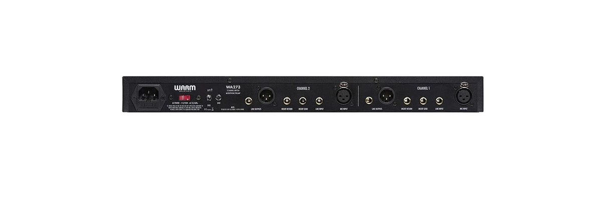 Warm Audio WA273 2 Channel British Mic Pre - Mint, Open Box