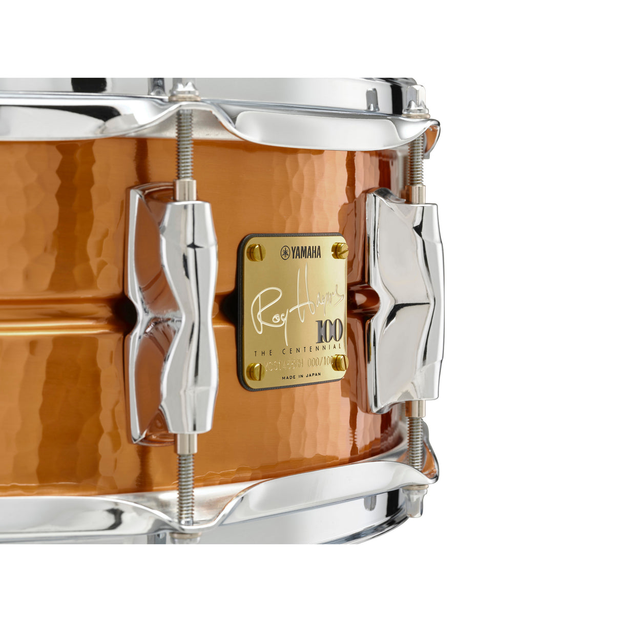 Yamaha 5.5 x 14-Inch Limited Edition Roy Haynes Signature Copper Snare Drum