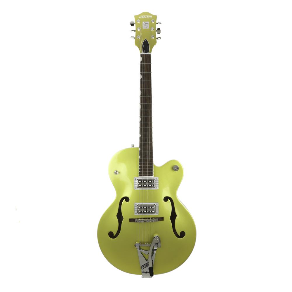Gretsch G6120T-HR Brian Setzer Signature Hot Rod Hollow Body With Bigsby - Lime Gold, Rosewood Fingerboard