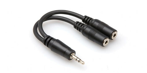 Hosa YMM232 Y Cable - 3.5 mm TRS to Dual 3.5 mm TRSF