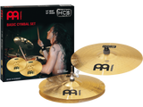 Meinl HCS Basic Cymbal Set: 14" Hi-Hat Cymbals, 16" Crash Cymbal