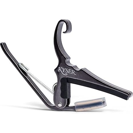 Kyser KG6BCA Acoustic Guitar Capo - Black Chrome