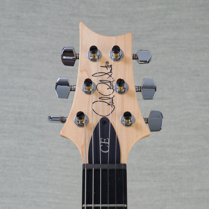 PRS CE24 Flame Maple Electric Guitar, Ebony Fingerboard - Blue Mateo - CHUCKSCLUSIVE - #230361510