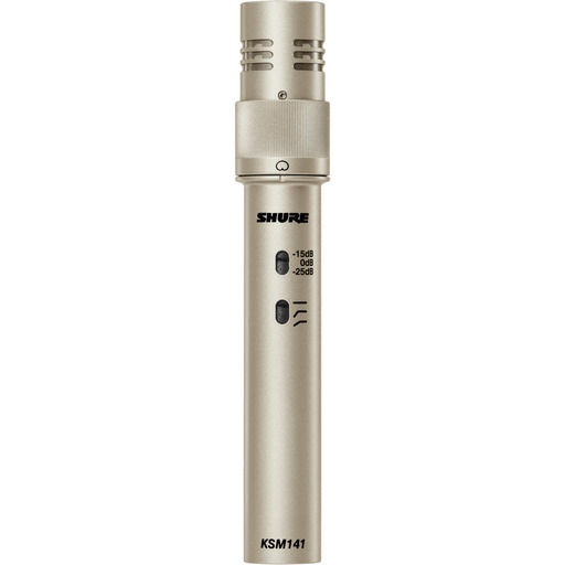 Shure KSM141/SL Dual-Pattern Condenser Instrument Microphone