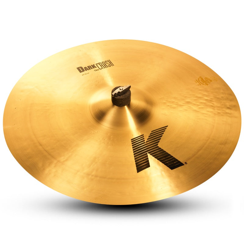 Zildjian 20-Inch K Dark Thin Crash Cymbal - New,20 Inch