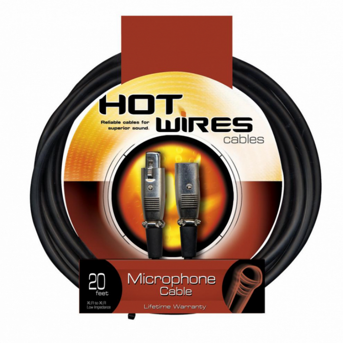 On Stage MC12-20XLR 20 Foot XLR Microphone Cable
