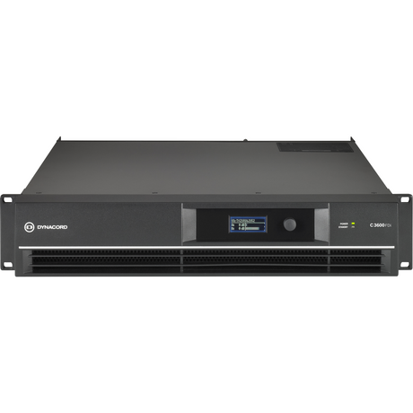 Dynacord C3600FDI DSP 2 x 1800-Watt Power Amplifier - Mint, Open Box