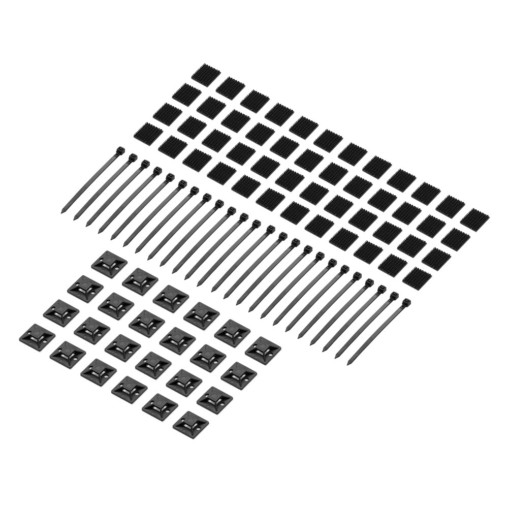 Gator GV-RDCTP-48 Vertex Cable Ties and Holder - 48-Pack