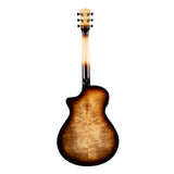 Breedlove Artista PRO Series Dreadnought Concerto Acoustic Electric Guitar - Burnt Amber
