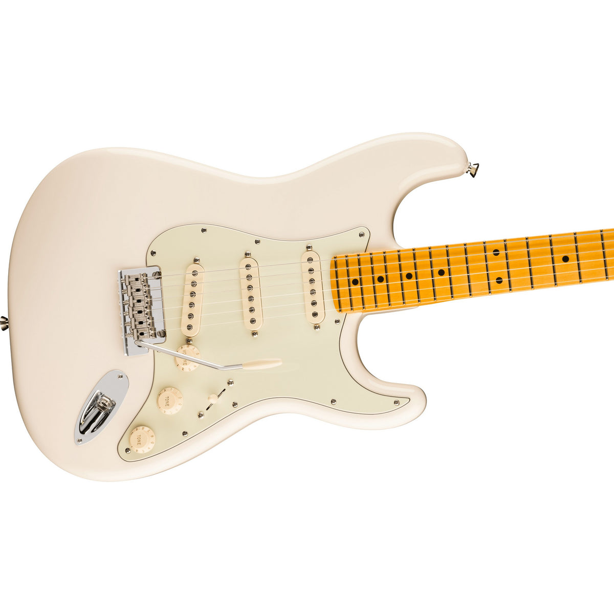 Fender American Professional Stratocaster Electric Guitar, Maple Fingerboard - Olympic White