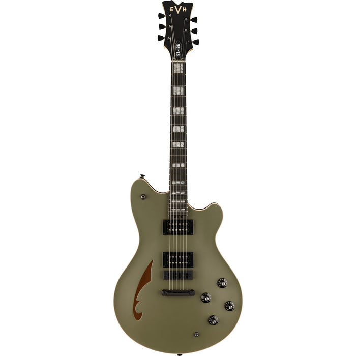 EVH SA-126 Special Semi-Hollow Electric Guitar - Matte Army Drab