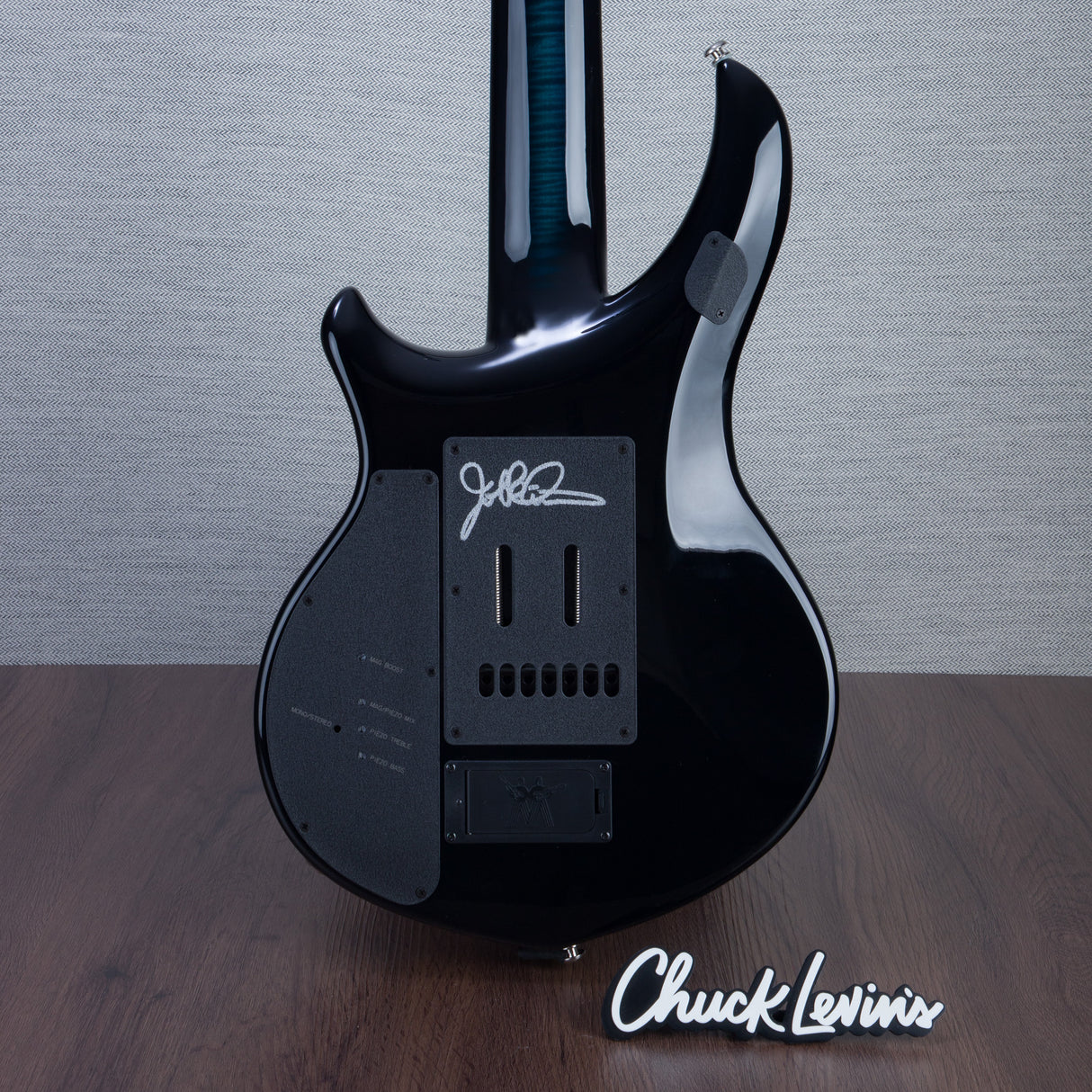 Music Man John Petrucci Signature Majesty 7-String Electric Guitar - Quilt Maple, Hydrospace