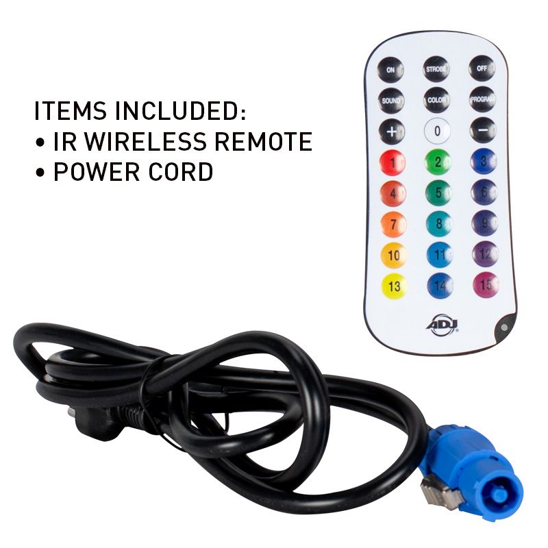 ADJ UBL9H 180-Watt RGBAL+UV HEX LED Light Bar Wash