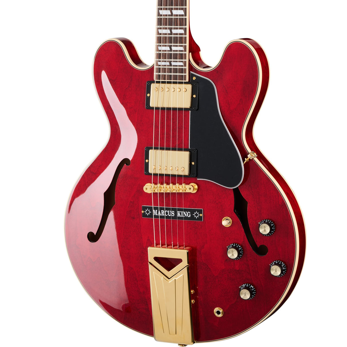 Gibson Marcus King ES-345 Signature Semi-Hollowbody Electric Guitar - Sixties Cherry