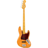 Fender American Professional Jazz Electric Bass Guitar, Maple Fingerboard - Natural