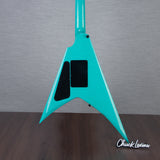 ESP USA V-II FR Electric Guitar - Midori Gold Sparkle - #US24235 - Mint, Open Box