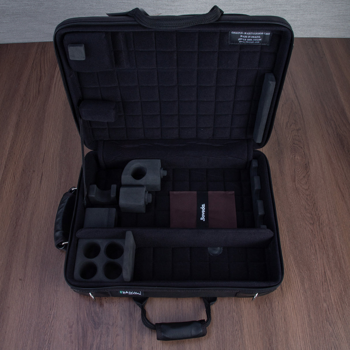 Marcus Bonna Double Clarinet Case for Eb and Bb with Rain Cover - Black - Preorder