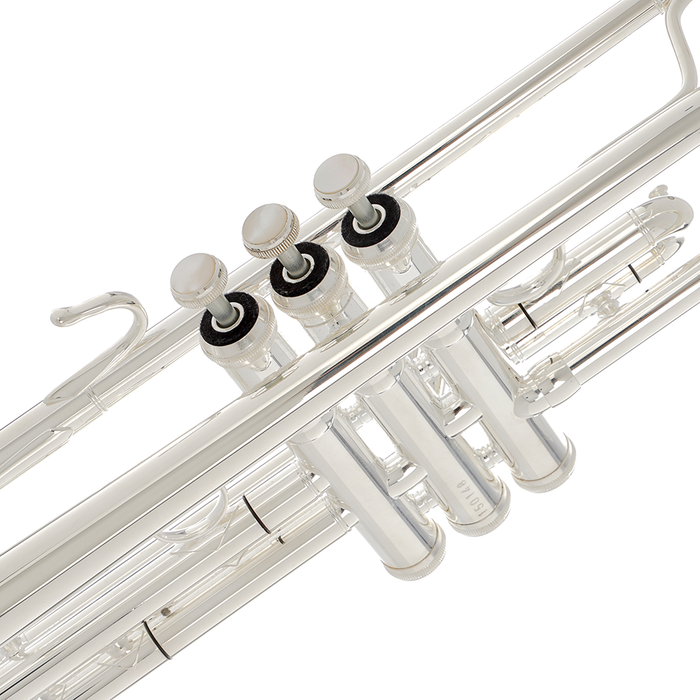 B&S Challenger II BS31372-2-0D Bb Trumpet - #37 Bell, Silver