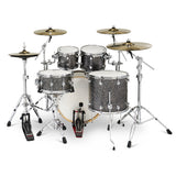 DW DWe 5-Piece Drum Kit Bundle - Black Galaxy