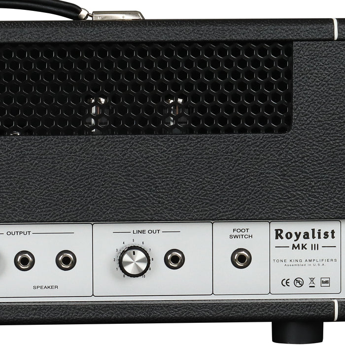 Tone King Royalist MKIII 40-Watt Two-Channel Tube Guitar Amplifier Head