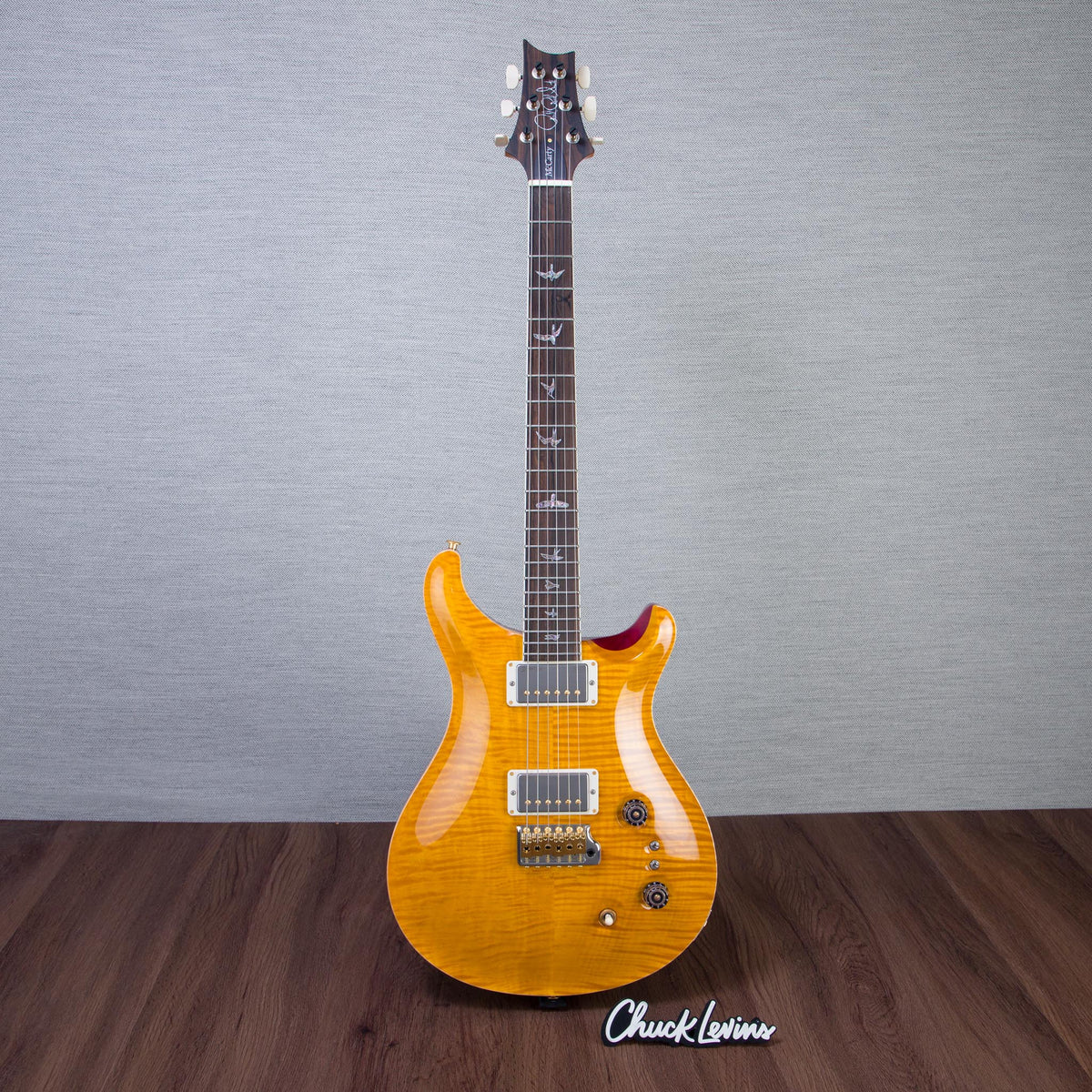 PRS Wood Library McCarty Tremolo With 408 Switching Electric Guitar - Vintage Yellow - #260430604