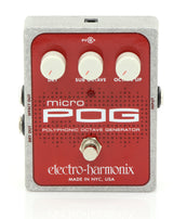 Electro-Harmonix MICRO POG Polyphonic Octave Generator Pedal