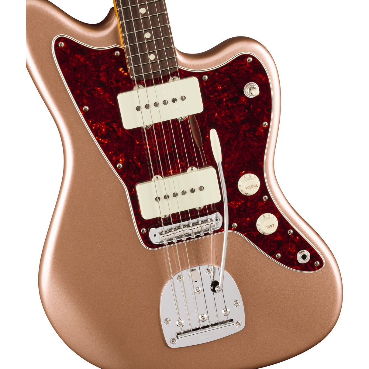Fender American Professional Classic Jazzmaster Electric Guitar - Faded Firemist Gold