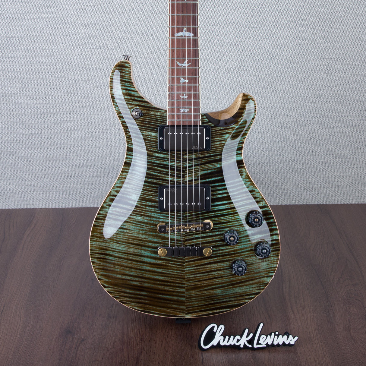 PRS McCarty 594 Artist Top Electric Guitar - Olive Green - #240379528
