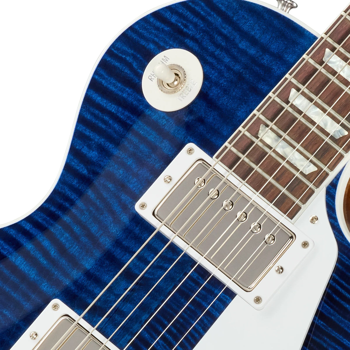 Gibson Custom Shop Les Paul Standard Electric Guitar - Translucent Blue